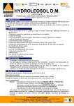 HYDROLEOSOL D.M. 01-03-15