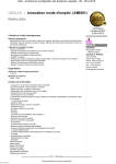 USAL0U - Innovation mode d`emploi (AMI801)