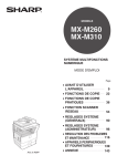 MX-M260/M310 Operation-Manual FR