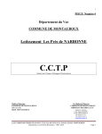 Cahier des Clauses Techniques Particulières