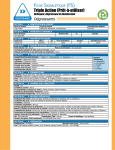 Fiche signalétique