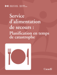 Service d`alimentation de secours - Publications du gouvernement