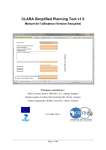 CLARA Simplified Planning Tool v1.5 Manuel de l`utilisateur