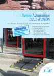 Rampe Automatique TRAiT d`union