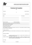 F - Contrat de location