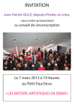Invitation - 7/03/2013 - Conseil de circonscription