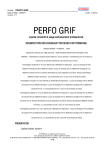 fiche technique du Perfo Grif.