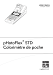 pHotoFlex STD Colorim&egrave;tre de poche