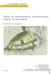 Cahier de préconisations architecturales, urbaines et paysagères