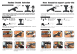 Headrest Bracket Instruction Mode d`emploi du support appuie-t&ecirc;te