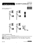 ACCENT FLOODLIGHT KIT