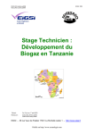 Projet_Biomethane-Tanzanie-Stage -plans, détails 2006