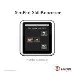 SimPad SkillReporter