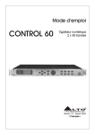 Alto-Control 60 manual(fr)