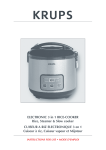 ELECTRONIC 3 in 1 RICE-COOKER Rice, Steamer & Slow cooker