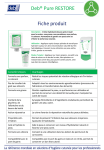 Fiche produit Deb® Pure RESTORE