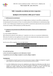 Mode d`emploi TZR - année 2011/2012