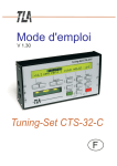 Mode d`emploi - tuning