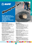 Scellement et calage Travaux de voirie