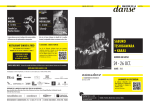 24 - 26 ocT. - Maison de la Danse