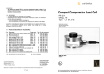 Compact Compression Load Cell