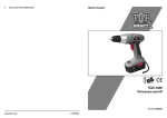 TDD-1800 Perceuse sans fil