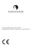 SUNSHOWER DELUXE WHITE