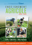 Catalogue Enseignement Agricole Vuibert CAP - Bac pro