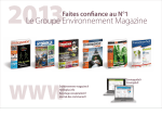 2013 - Environnement