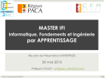 MASTER IFI par APPRENTISSAGE - Université Nice Sophia Antipolis