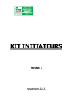 kit initiateur - Comité de Bridge de Haute Normandie