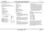 Récepteur radio mondial "WWR-100.mp3" Mode d`emploi