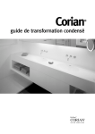 Guide de transformation condensé Corian