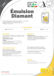 Émulsion Diamant - Performance hygiène