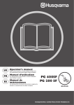 OM, PG400SF, PG280SF, Husqvarna, CAFR, 2008-08