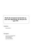 Rapport - D&eacute;partement Informatique