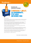 &Agrave; PARTIR DU 1er JUILLET, LES ENCOMBRANTS, C