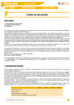 L`&eacute;tude de documents