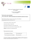 D.1.2.3.12 Title of deliverable: SOP for biochemi