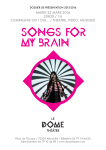 Dossier de présentation SONGS FOR MY BRAIN