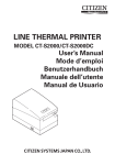 LINE THERMAL PRINTER