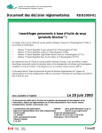 Insectifuges personnels &agrave; base d`huile de soya (produits Blocker&trade;)
