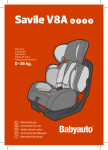 Savile V8A - Babyauto Seguridad Infantil
