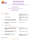 Programme SOLIPAM 2014