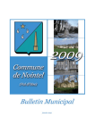 Bulletin Municipal Janvier 2009