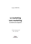 Le marketing sans marketing