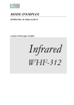 Mode d`emploi Infrared WHF-312 (MNPG47-01)