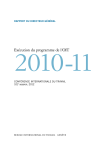 Exécution du programme de l`OIT 2010-11,   pdf