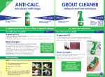 LC. GROUT CLEANER