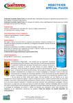 INSECTICIDE SP&Eacute;CIAL PUCES